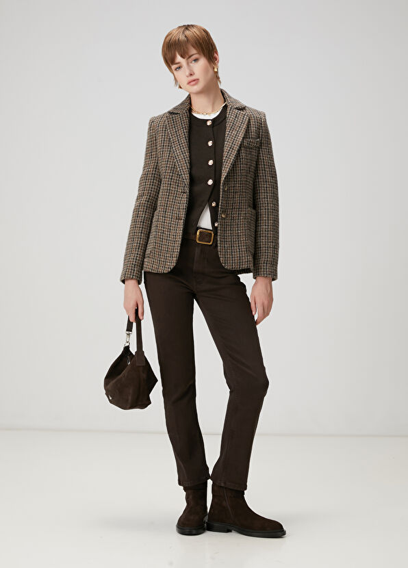 Beymen Club Kahverengi Straight Jean Pantolon - 1